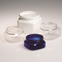 PET Firenze Square Jars